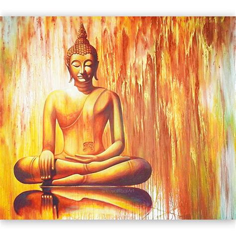 Spiritual Buddhist Painting & Buddha Art l Royal Thai Art