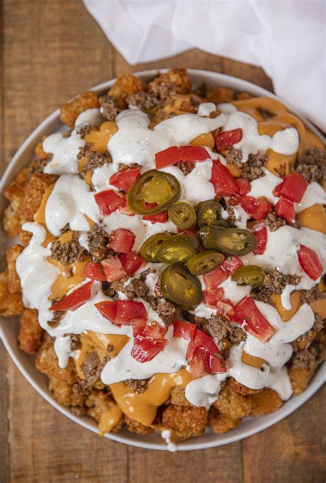 Ultimate Totchos Recipe (With Easy Cheese Sauce!) - Dinner, then Dessert