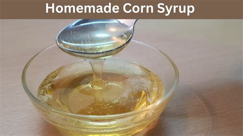 Homemade Corn Syrup Without Cream of Tartar | Glucose Syrup - YouTube