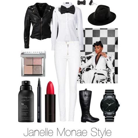 Janelle Monae inspired look