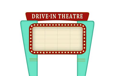 Drive In Sign Clipart Vinyl