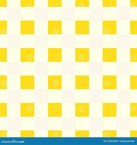 Gingham Checkered Seamless Pattern Stock Vector - Illustration of farm ...