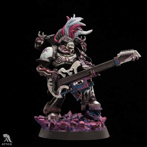 Chaos Space Marines Noise Marine Painted Wargaming Figure Art Quality