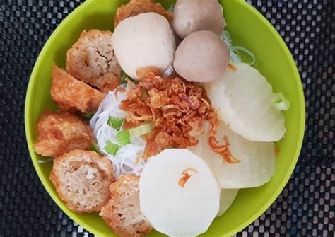 Resep Bakso kuah oleh mey mey - Cookpad