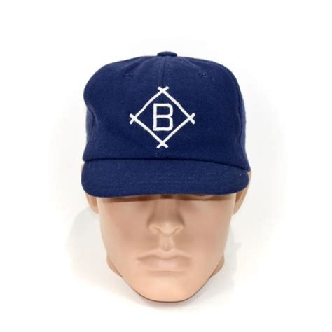 Brooklyn Dodgers Short Brim Leather Lined Hat | Doctor Funk's Gallery ...