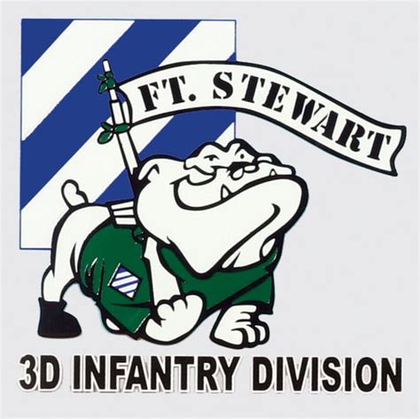 3rd Infantry Division Ft Stewart with Bulldog Decal | North Bay Listings