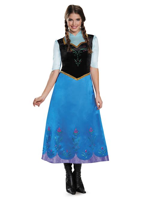 Frozen Traveling Anna Deluxe Costume