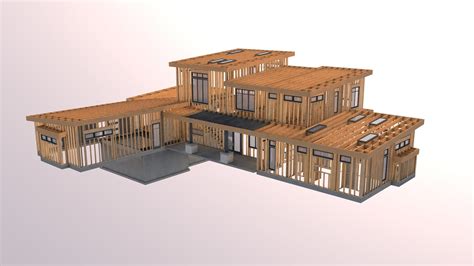 3D House Framing vol 1 | CGTrader