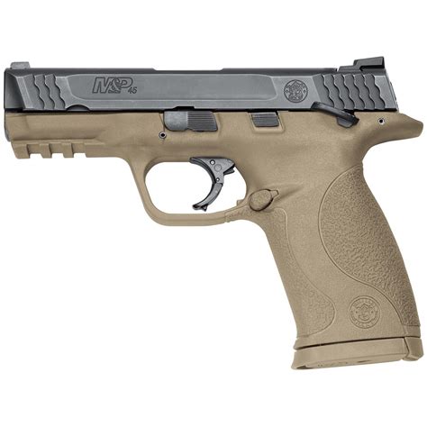 Smith & Wesson M&P45, Semi-Automatic, .45 ACP, 4.5" Barrel, 10+1 Rounds - 642767, Semi-Automatic ...