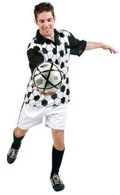 Adult Soccer Player Costume, Soccer Halloween Costume