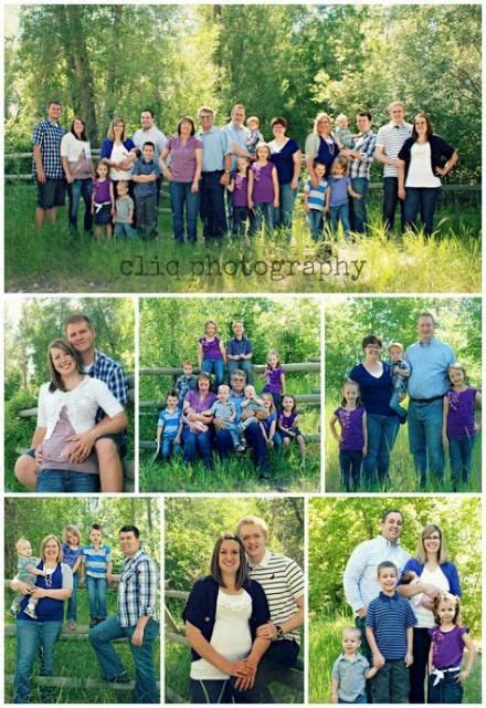 Trendy Photography Ideas Family Large Color Schemes Ideas | Large ...