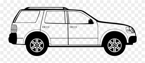 Car Side View Vector - Free Transparent PNG Clipart Images Download