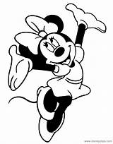 Minnie Mouse Coloring Pages  Disney Book sketch template