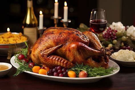 Stuffing roasted dinner turkey. AI | Free Photo - rawpixel