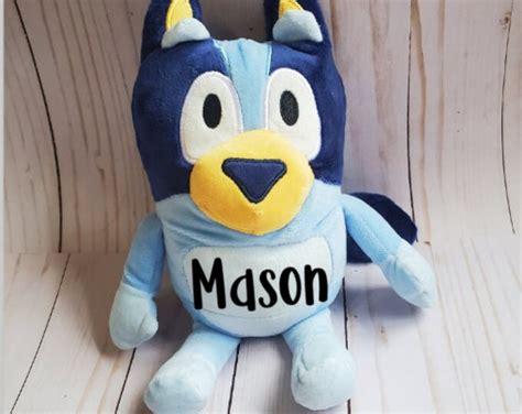 Bluey Plush Personalized Bluey Plush Bluey and Friends - Etsy