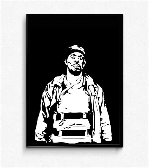 Omar Little Art Print Original Illustration of Michael K - Etsy