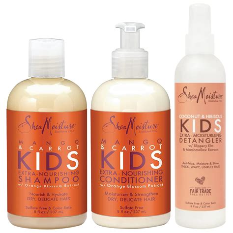 SheaMoisture Coconut & Hibiscus KIDS Extra-Moisturizer Detangler 8 fl oz : Amazon.de: Kosmetik