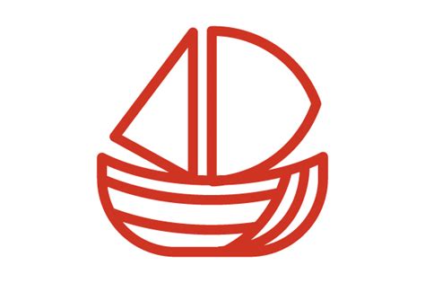 Ship Line Icon Logo Design Graphic by graphicrun123 · Creative Fabrica