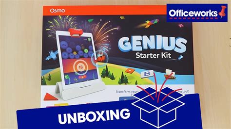 Osmo Genius Starter Kit for iPad Unboxing - YouTube