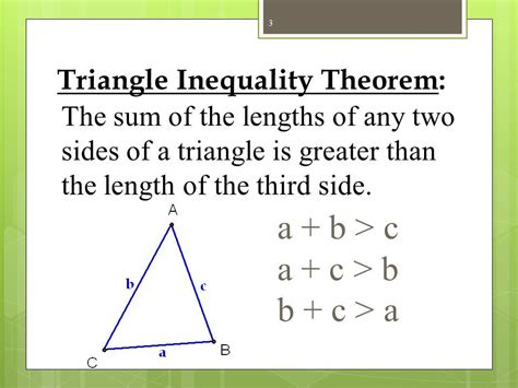 Image result for triangle inequality theorem | Triangle inequality ...