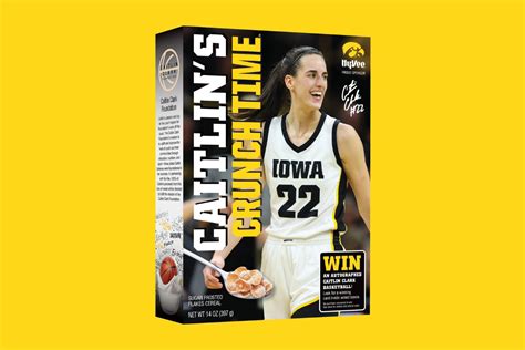 Caitlin Clark's Cereal Coming to Hy-Vee Stores