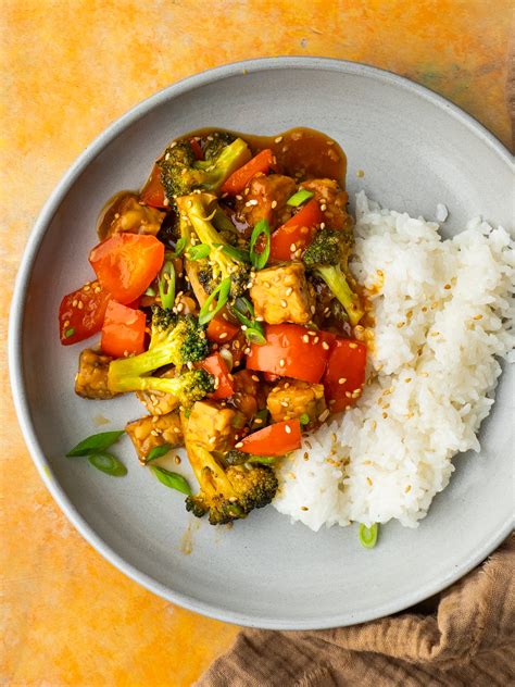 Tempeh Stir Fry - Easy Vegetarian Tempeh Recipe