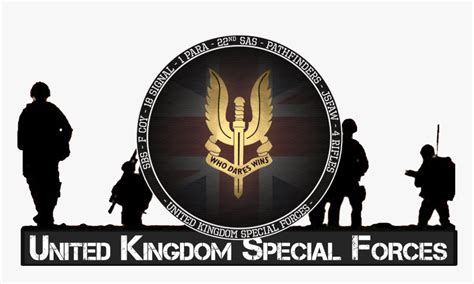 Uksf Banner Logo - Uk Special Forces Logo, HD Png Download - kindpng