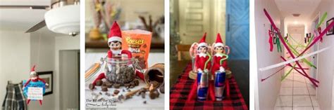 Replicate these 25 Easy Elf on the Shelf Prank Ideas