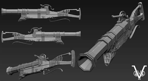 Blunderbuss replica - 3D printable by VX886 on DeviantArt