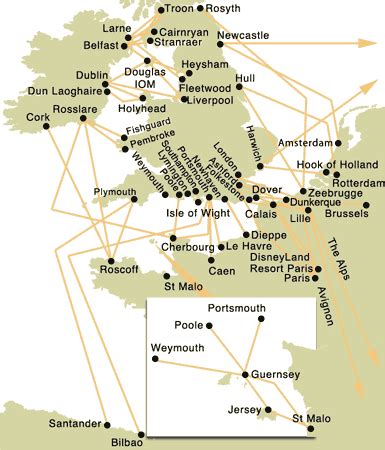 Trágico grado De trato fácil ferry routes france to uk map Paternal Fe ...