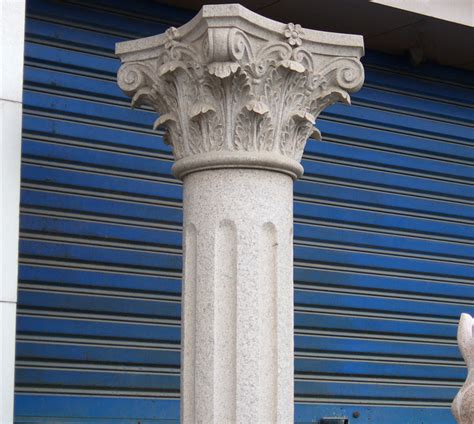 China White Marble Roman Column Ionic /Doric /Corinthian Order Column ...