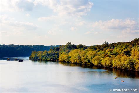 Framed Photo Print of POTOMAC RIVER GEORGETOWN WASHINGTON DC Print Picture Image Fine Art ...