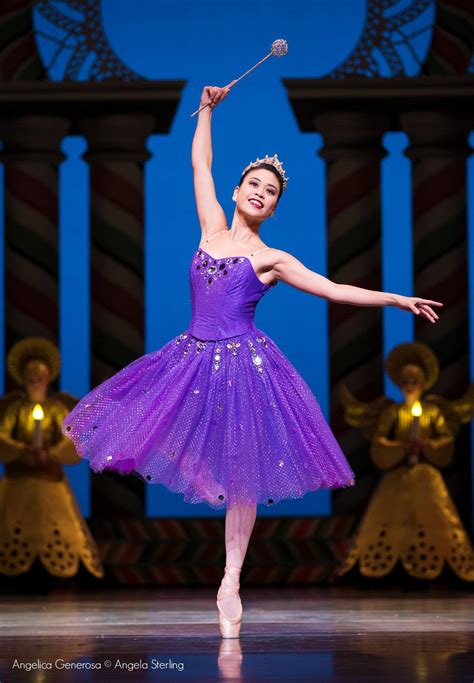 Pacific Northwest Ballet's Angelica Generosa as Sugar Plum Fairy in George Balanchine's 'The ...