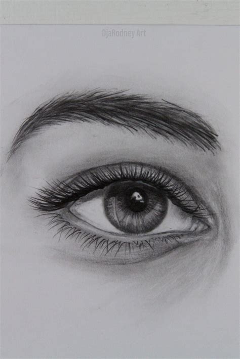 25 Idea How To Draw A Realistic Eye Sketch With Creative Ideas - Sketch ...