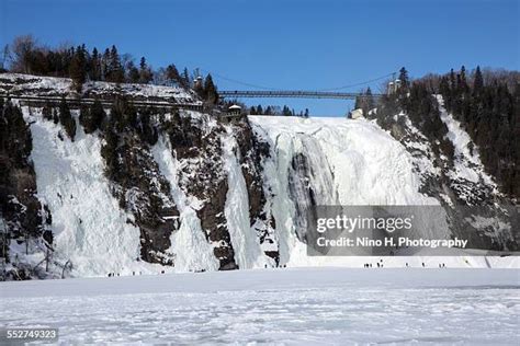 55 Montmorency Falls Winter Stock Photos, High-Res Pictures, and Images ...