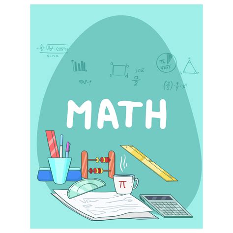 Printable Math Binder Cover