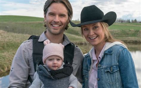 Link: Heartland star Amber Marshall says working with a baby is fresh ...