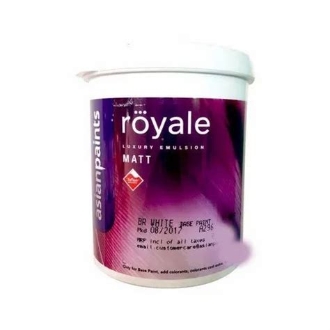 Asian Paints Royale Luxury Emulsion Paint, Packaging Size: 1 Liter at Rs 440/litre in Lucknow