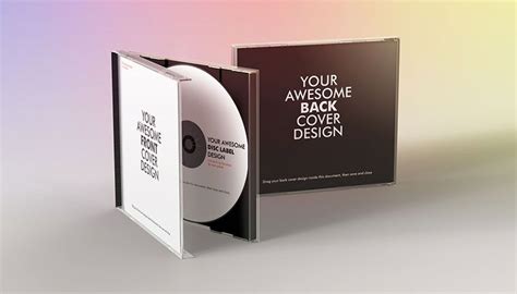 Cd Mockup Free Download