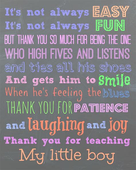 Preschool Teacher Appreciation Quotes. QuotesGram