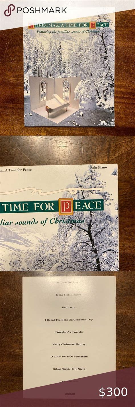 Dino Kartsonakis Christmas ... A Time for Peace Piano Book | Holy night ...