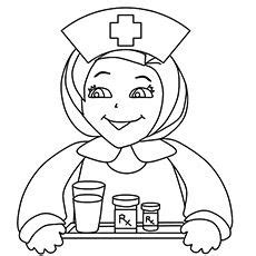 Top 25 Free Printable Nurse Coloring Pages Online Coloring Pages ...