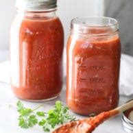 Simple Roasted Tomato Sauce Recipe - foodiecrush