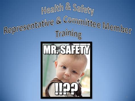 Health & Safety Committee or Representative Training – Stallion Safety ...