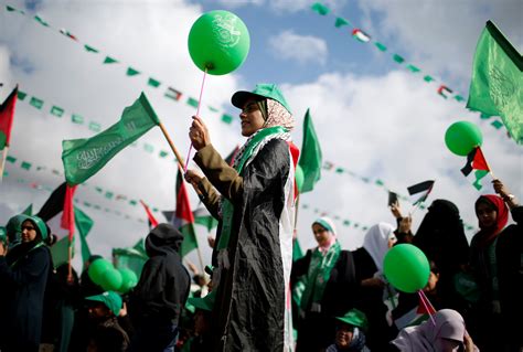 IN PICTURES: Gazans celebrate 30 years of Hamas - The Jerusalem Post