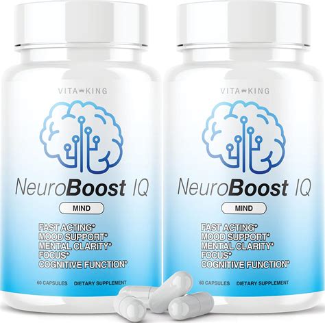 Amazon.com: (2 Pack) Neuro Boost IQ Supplement Brain Pills Mind Ben ...