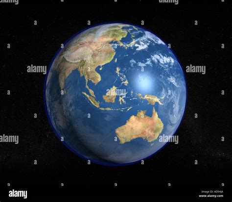 The planet earth as seen from space in a high resolution Stock Photo: 7606761 - Alamy