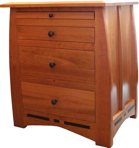 Trend Manor Bedroom Natural Solid Wood 3 Drawer Nightstand 708556 ...