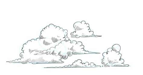 How to Draw Clouds Step by Step