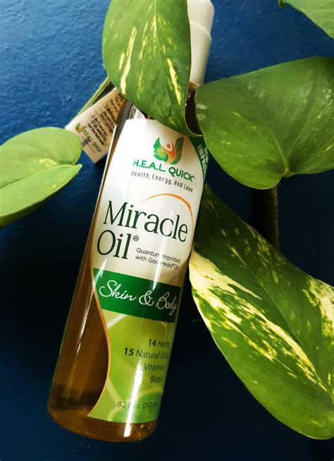 Miracle Oil (Formerly 7 Wonders) New & Improved Formula - 8.2 oz pump ...